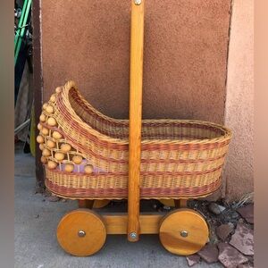 Vintage doll pram